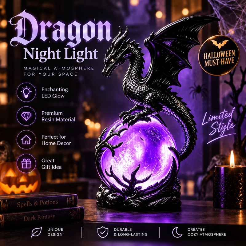 Dragon Night Lamp By Linello