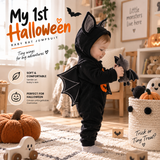 Baby Halloween Bat Costume By Linello
